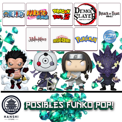 FUNKO POP! STARTER PACK ANIME - EMERALD BOX