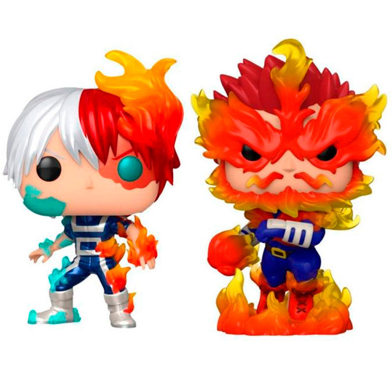 FUNKO POP! My Hero Academia - Shoto Todoroki & Endeavor (2 PACK)