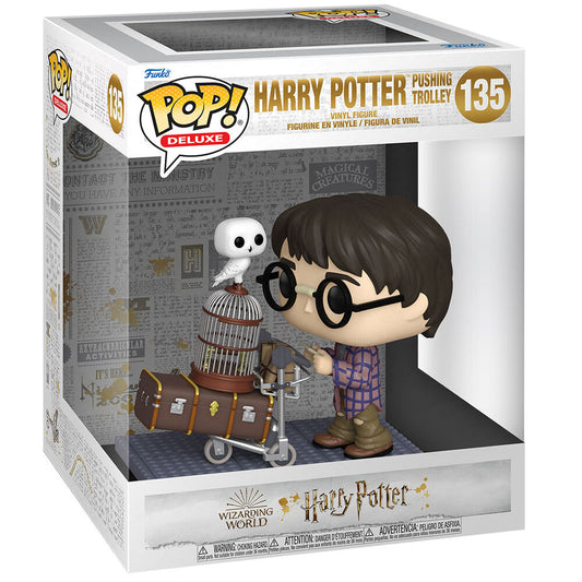 FIGURA POP! Harry Potter - Harry Pushing Trolley 135