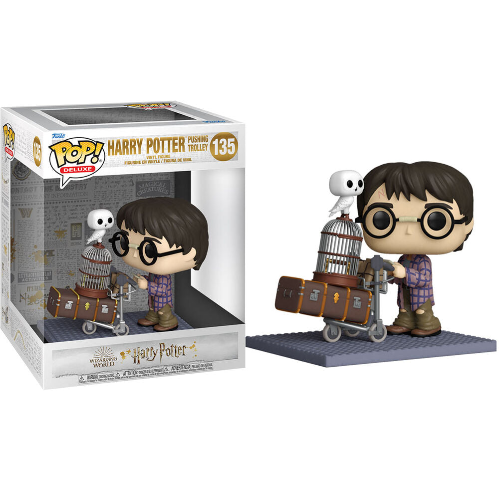 FIGURA POP! Harry Potter - Harry Pushing Trolley 135