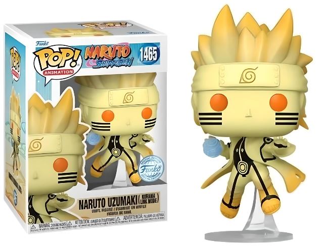 FUNKO POP! Naruto Shippuden - Naruto Uzumaki (Kurama Link Mode) 1465