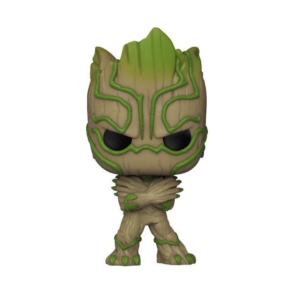 FUNKO POP! We Are Groot - Groot as Black Panther 1398