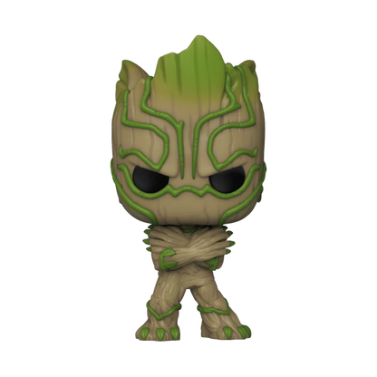 FUNKO POP! We Are Groot - Groot as Black Panther 1398