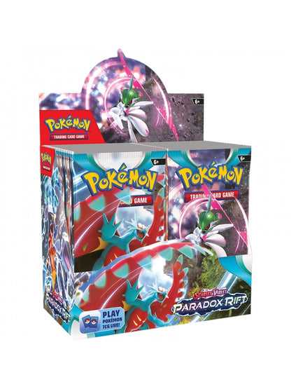 Pokemon TCG - Booster Box Display Paradox Rift SV4 (36 Uds) Inglés. Pokemon TCG