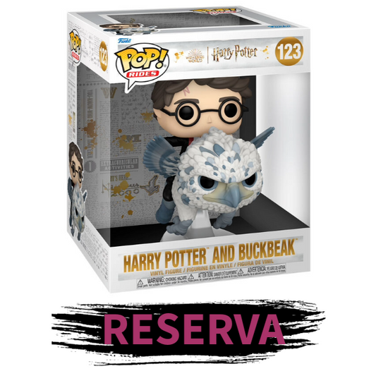 FIGURA POP! Harry Potter - Harry Potter & Buckbeak 123