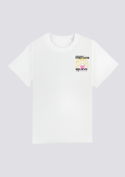 CAMISETA FRONTAL - 自由の翼-(Jiyū no Tsubasa)
