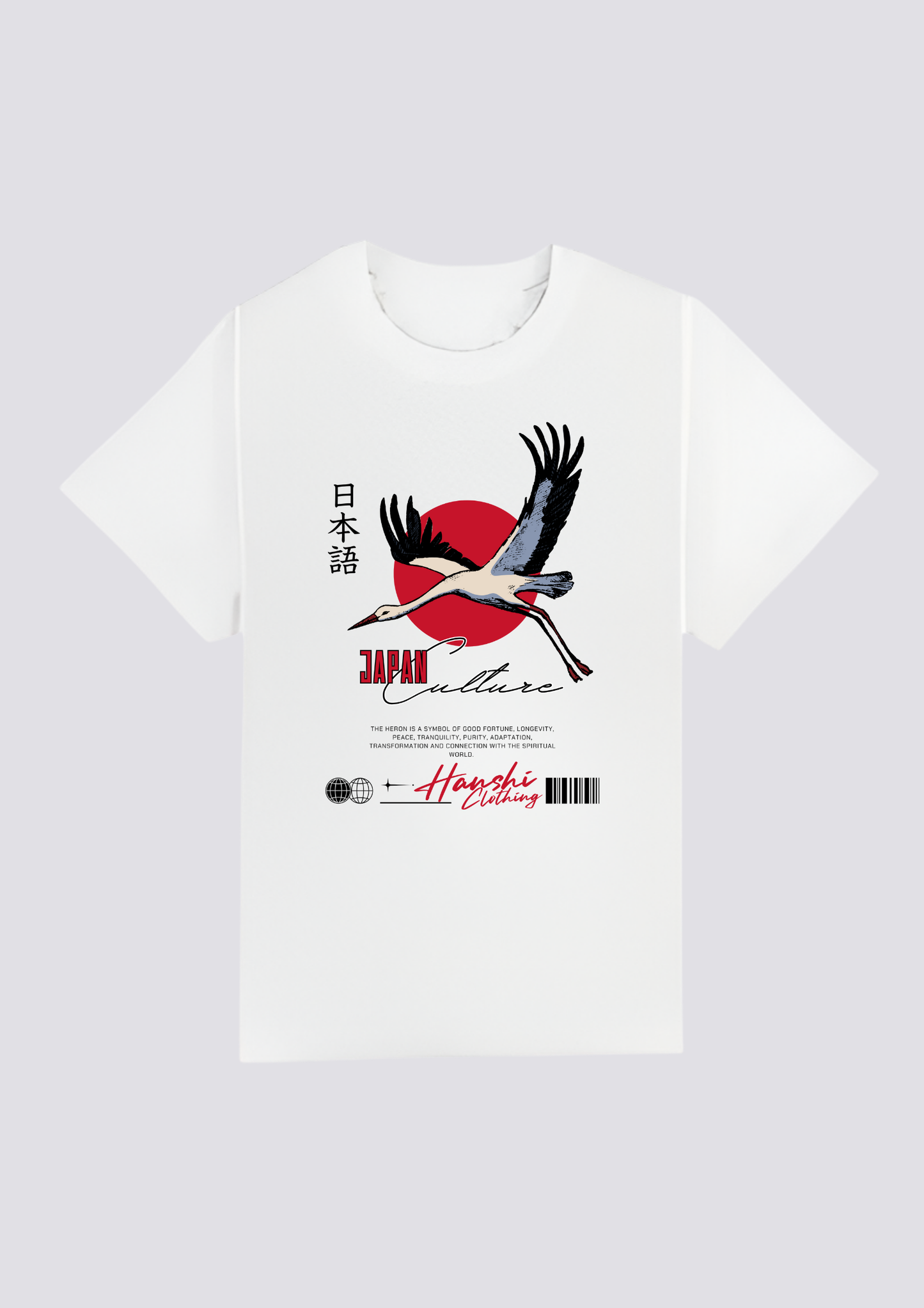 CAMISETA FRONTAL - 白鷺の舞 (Shirasagi no Mai)