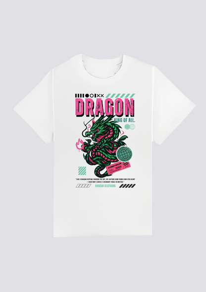 CAMISETA FRONTAL - 竜の炎 (Ryū no Honō)