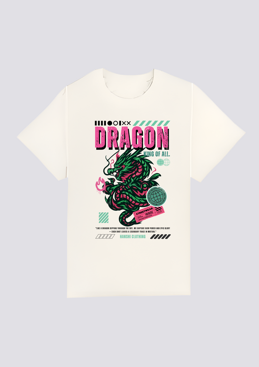 CAMISETA FRONTAL - 竜の炎 (Ryū no Honō)