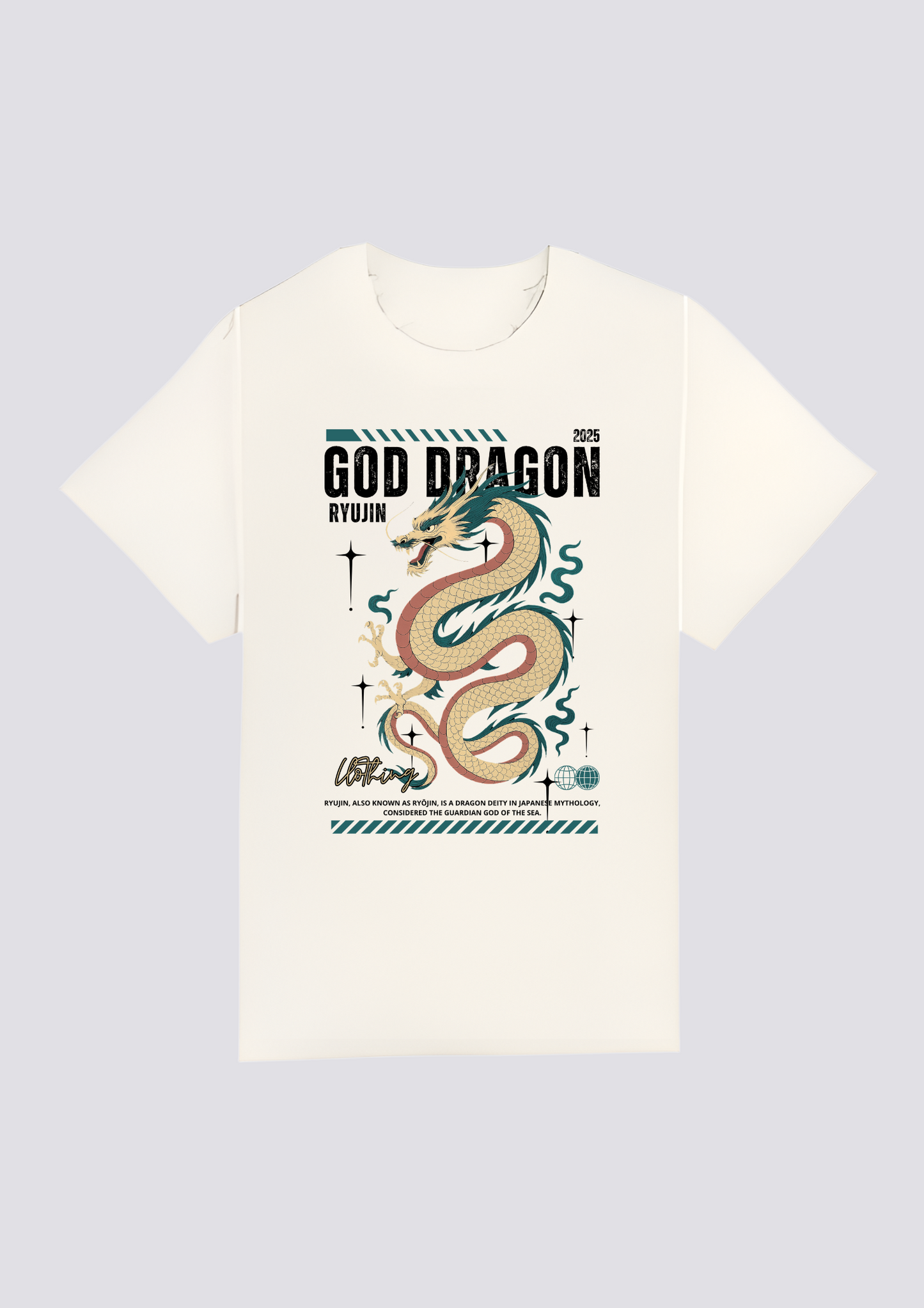 CAMISETA FRONTAL - 竜神 (Ryūjin)