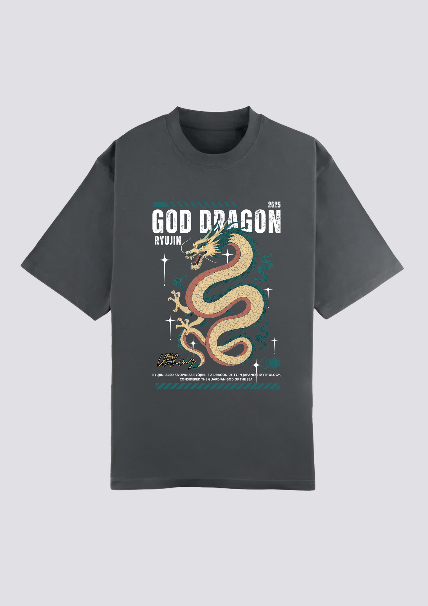 CAMISETA FRONTAL - 竜神 (Ryūjin)