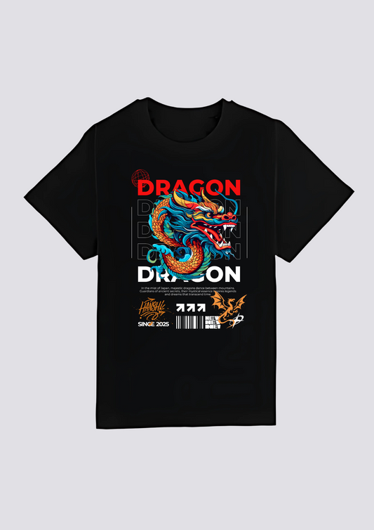 CAMISETA FRONTAL -  霧の龍 (Kiri no Ryū)
