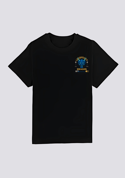 CAMISETA FRONTAL - 不屈の竜-(Fukutsu no Ryū)