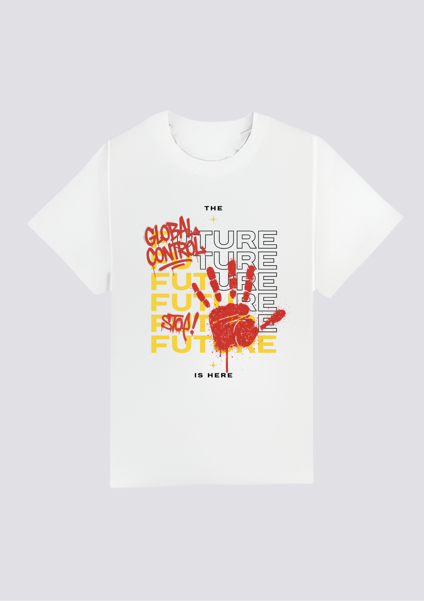 CAMISETA FRONTAL - 警告今日 (Keikoku Kyō)