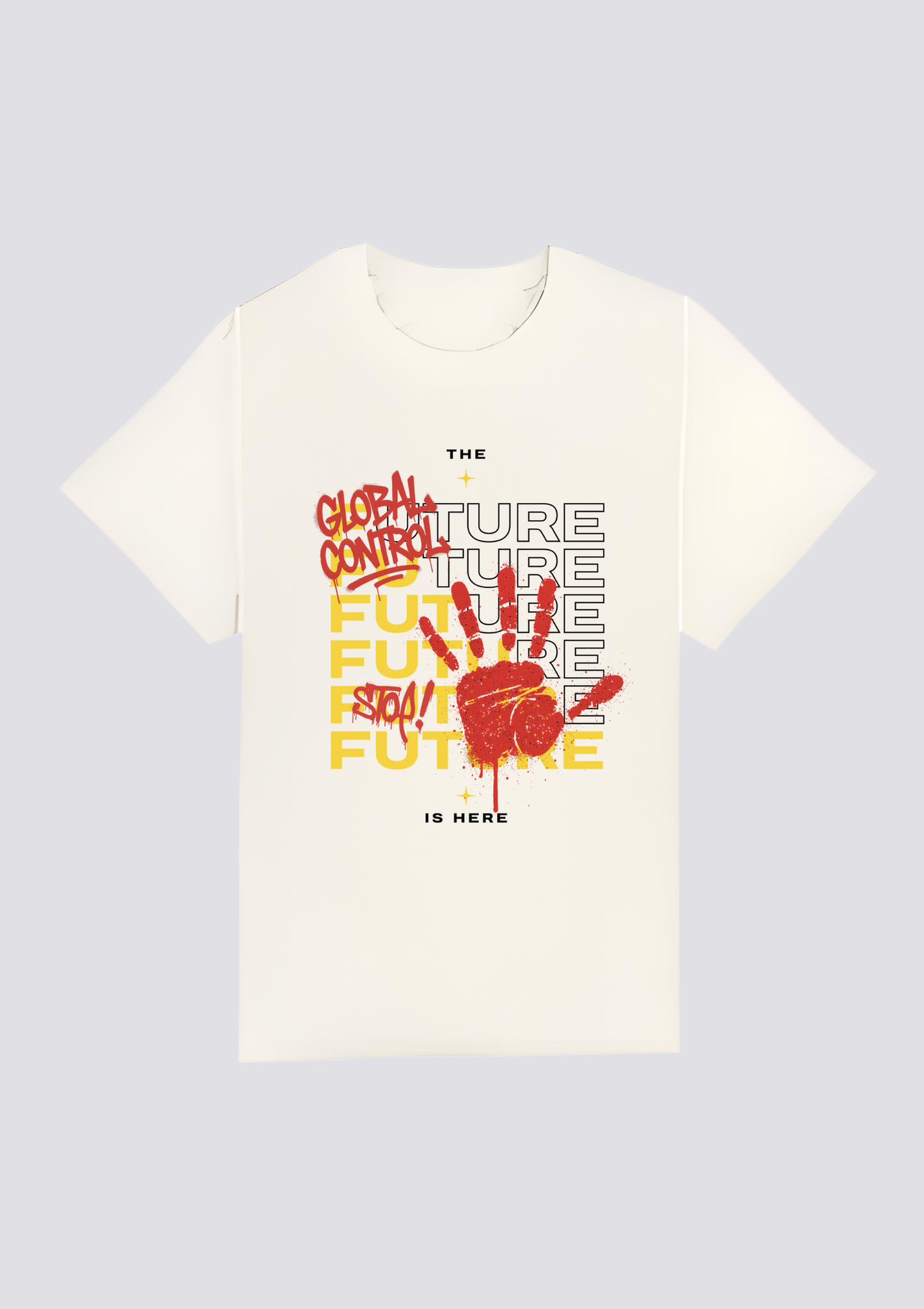 CAMISETA FRONTAL - 警告今日 (Keikoku Kyō)