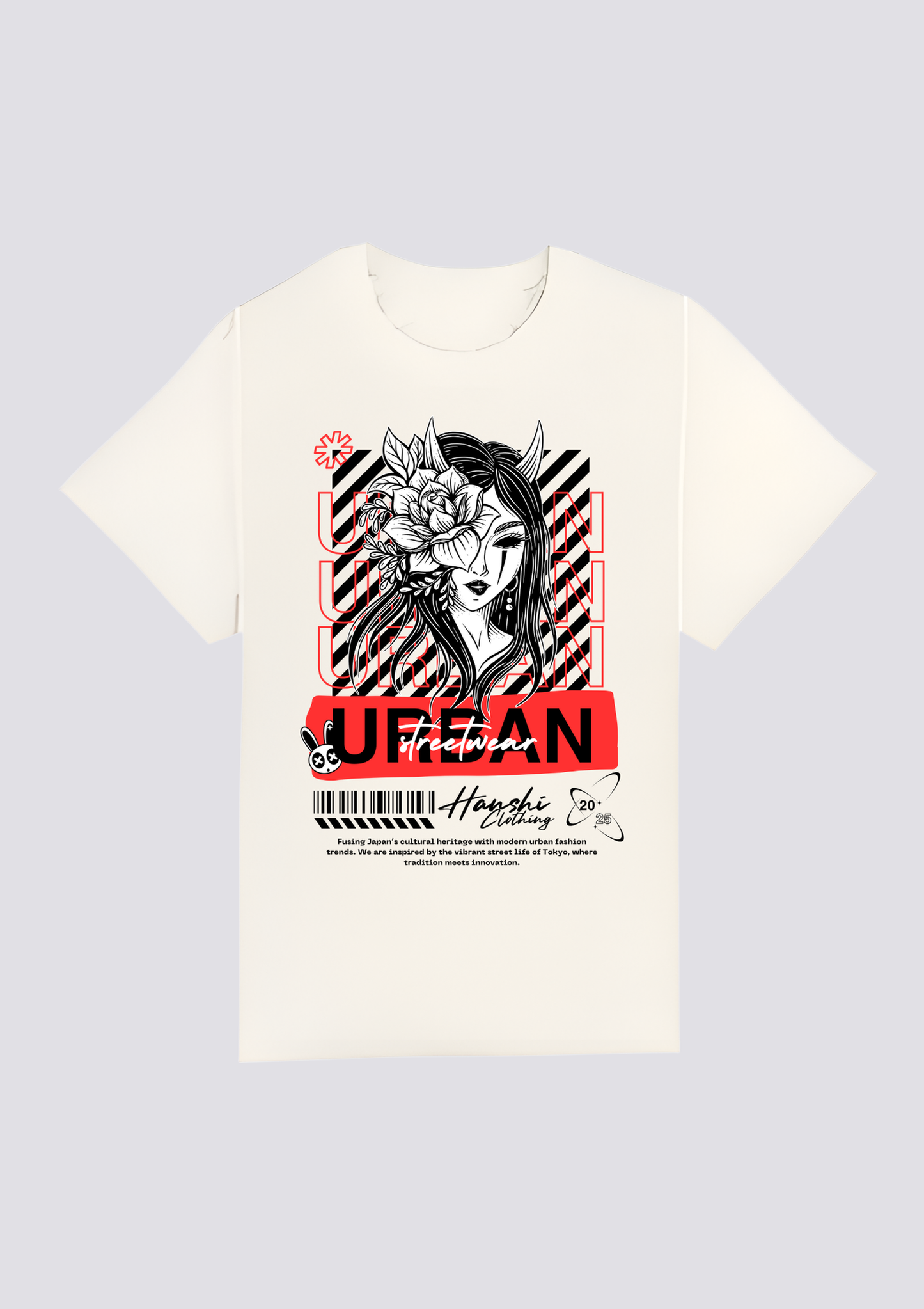 CAMISETA FRONTAL - 都市の炎-(Toshi no Honō)