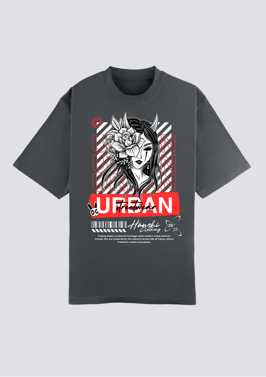 CAMISETA FRONTAL - 都市の炎 (Toshi no Honō)