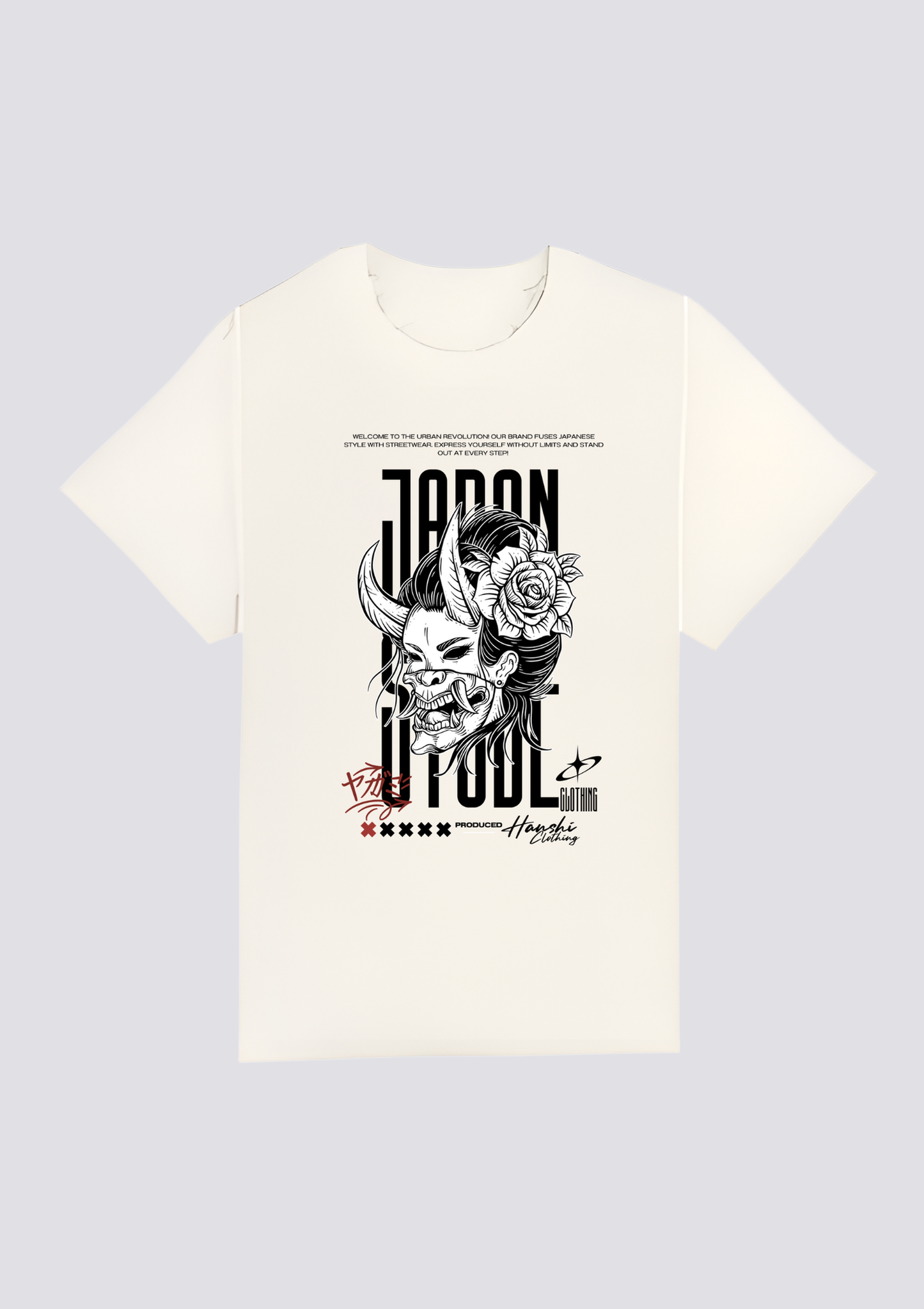CAMISETA FRONTAL - 夜神 (Yagami)