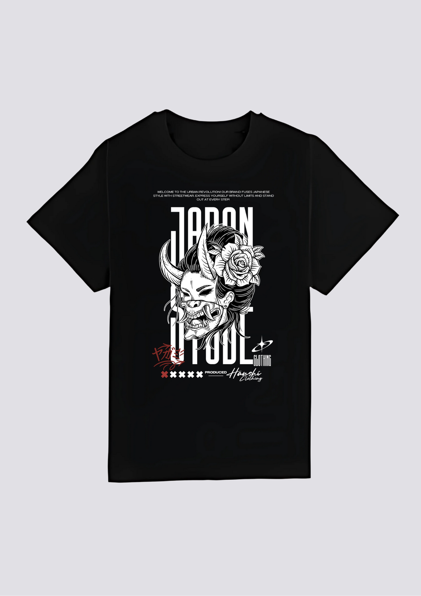 CAMISETA FRONTAL - 夜神 (Yagami)