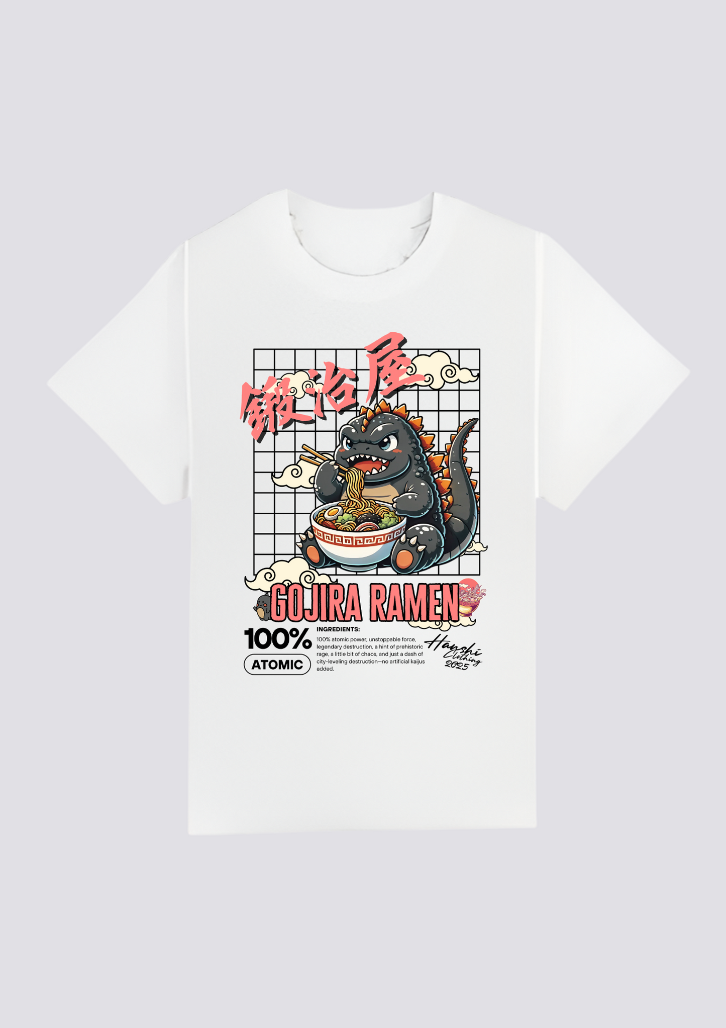 CAMISETA FRONTAL - 美味しい破壊 (Oishii Hakai)