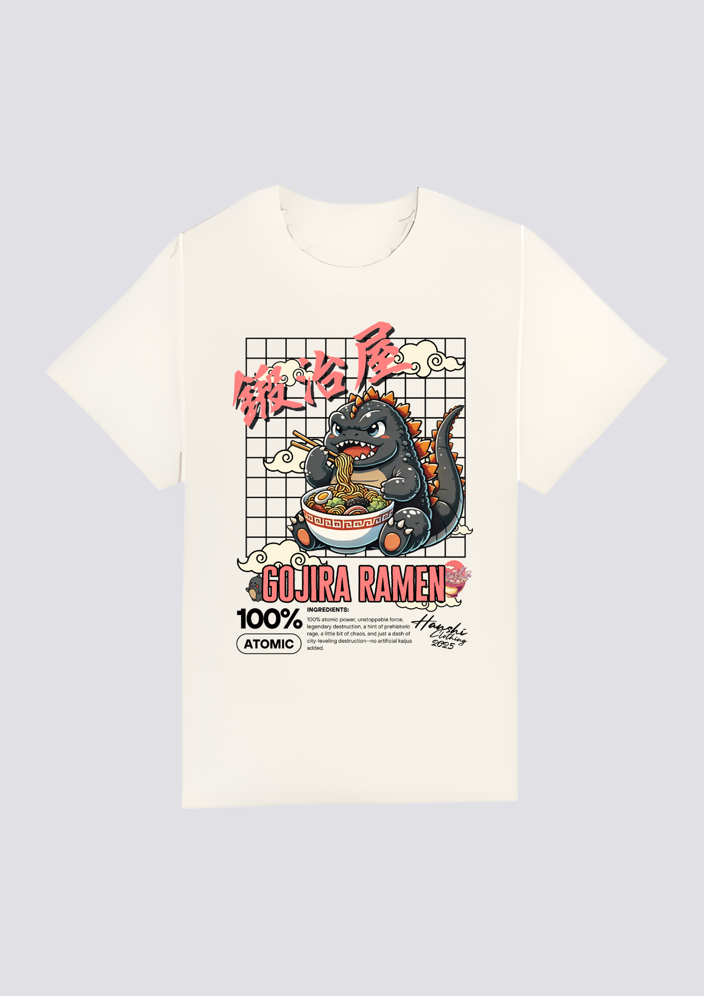 CAMISETA FRONTAL - 美味しい破壊 (Oishii Hakai)
