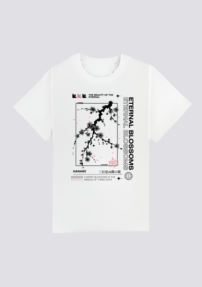 CAMISETA FRONTAL - 花霞 - (Hanagasumi)