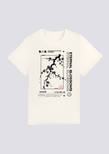 CAMISETA FRONTAL - 花霞 - (Hanagasumi)