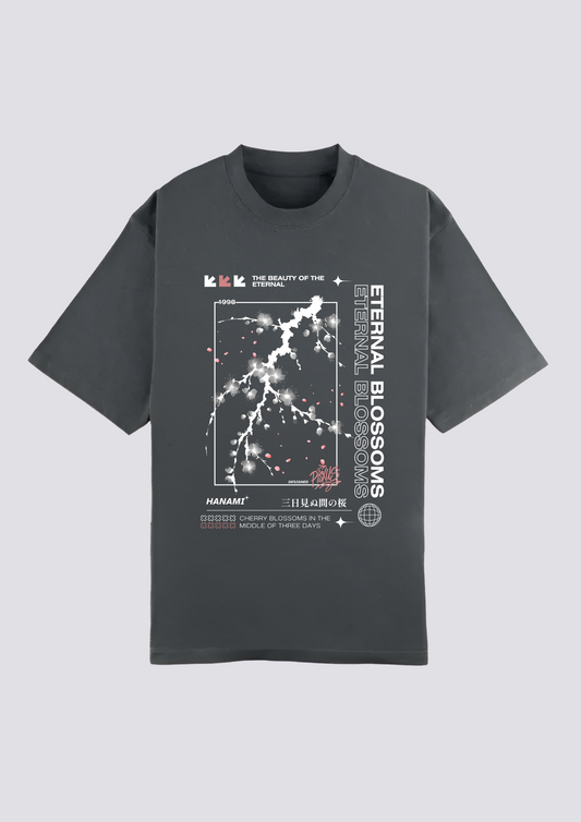 CAMISETA FRONTAL - 花霞 - (Hanagasumi)