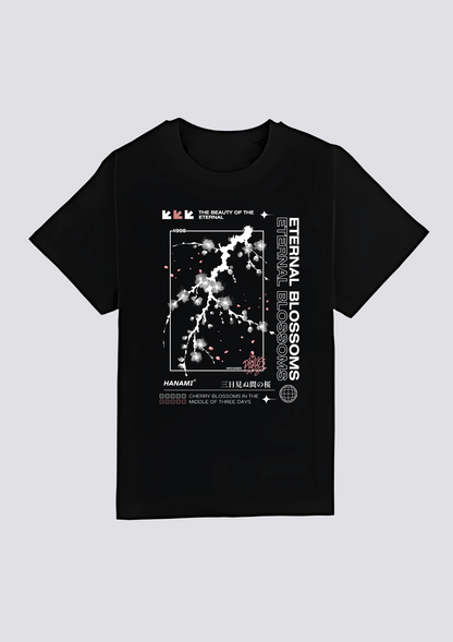 CAMISETA FRONTAL - 花霞 - (Hanagasumi)
