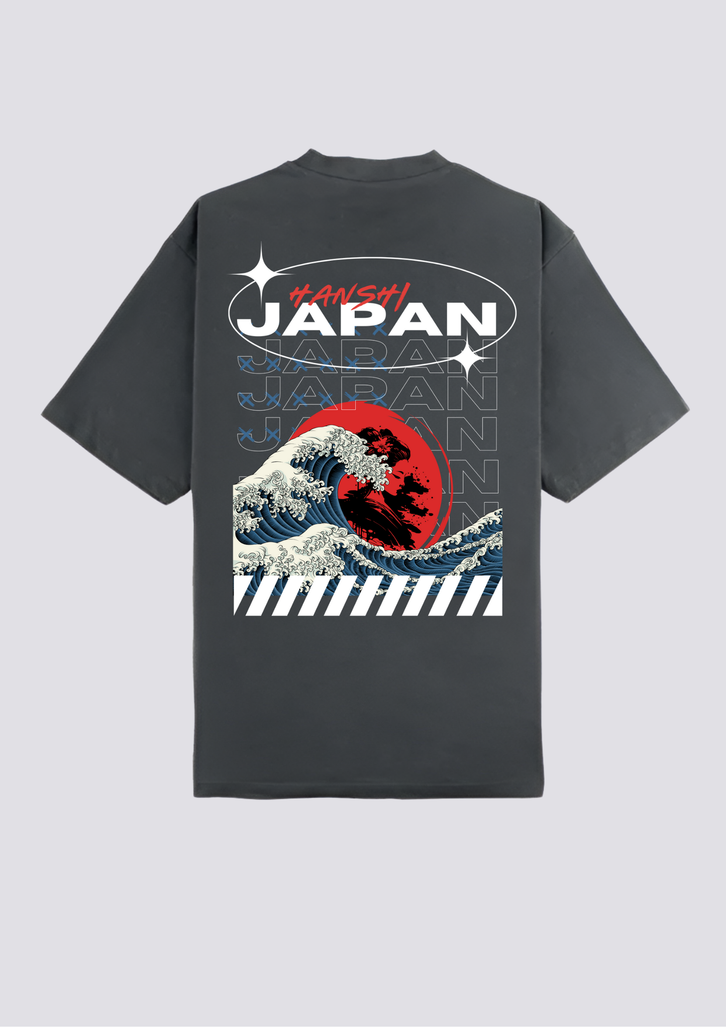 CAMISETA - 赤い波 (Akai Nami