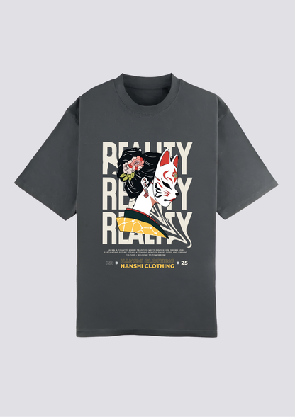 CAMISETA FRONTAL - 現実の影 (Genjitsu no Kage)