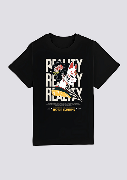CAMISETA FRONTAL - 現実の影 (Genjitsu no Kage)