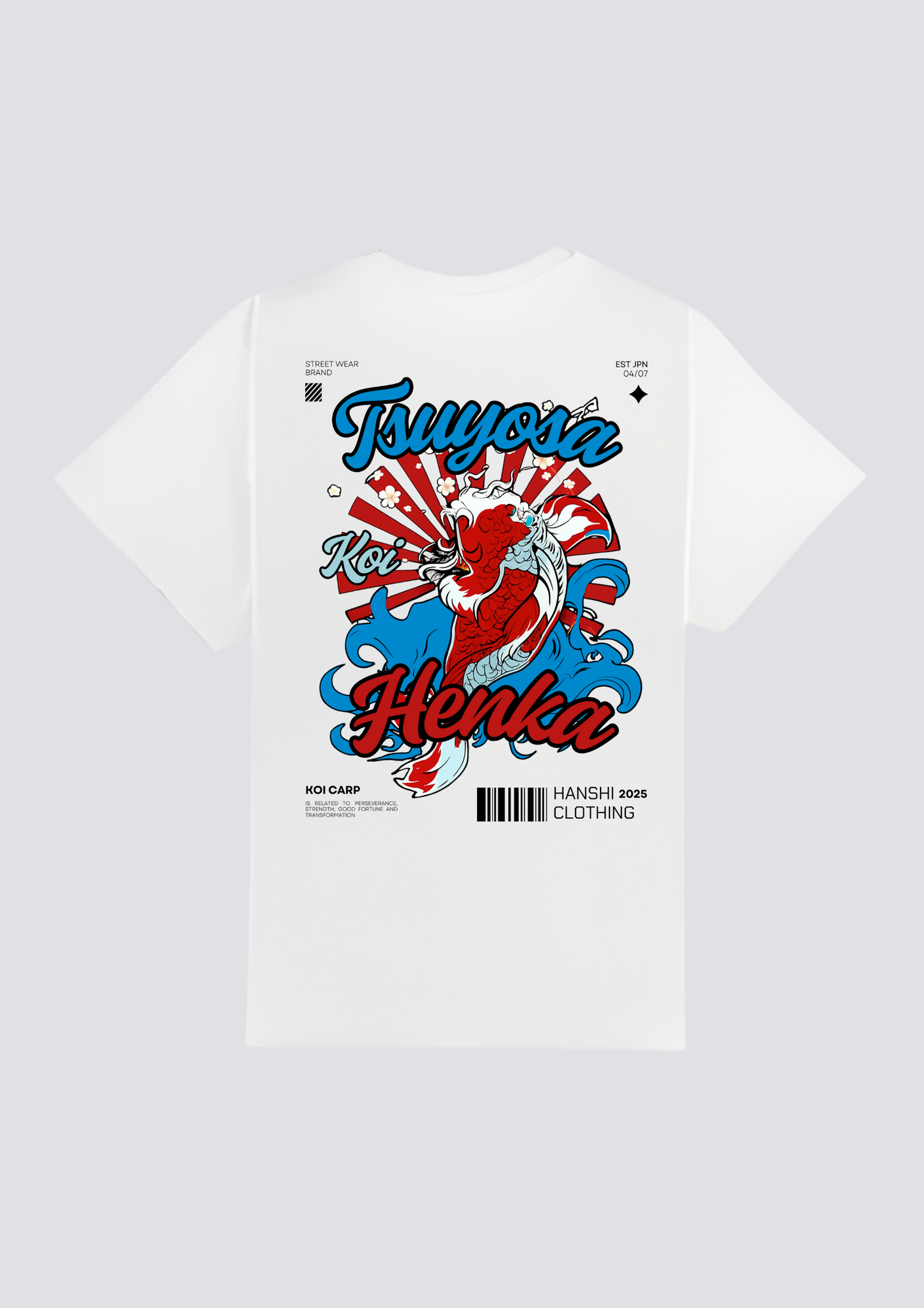 CAMISETA - 幸運の鯉 (Kōun no Koi)