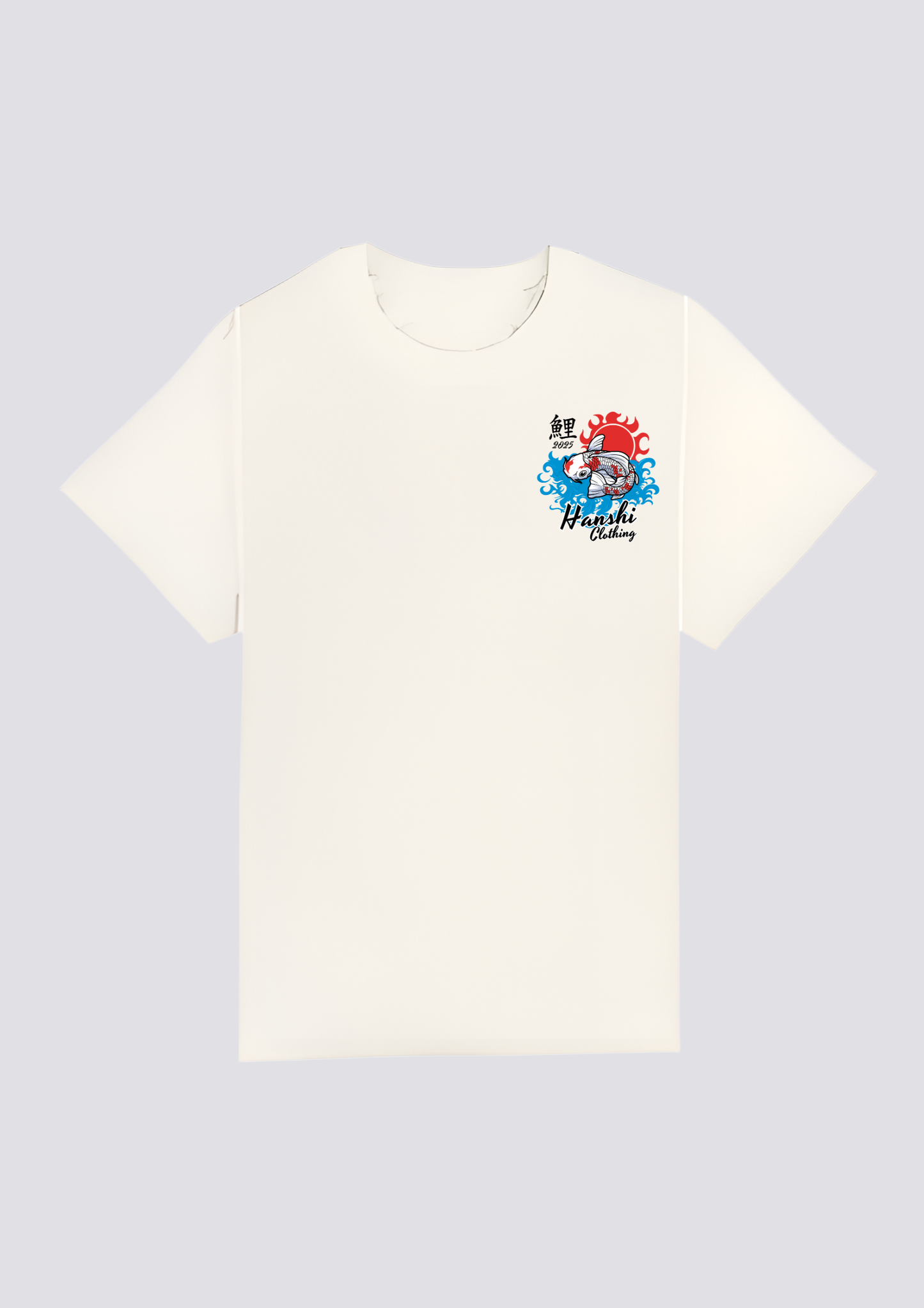CAMISETA FRONTAL - 幸運の鯉-(Kōun no Koi)