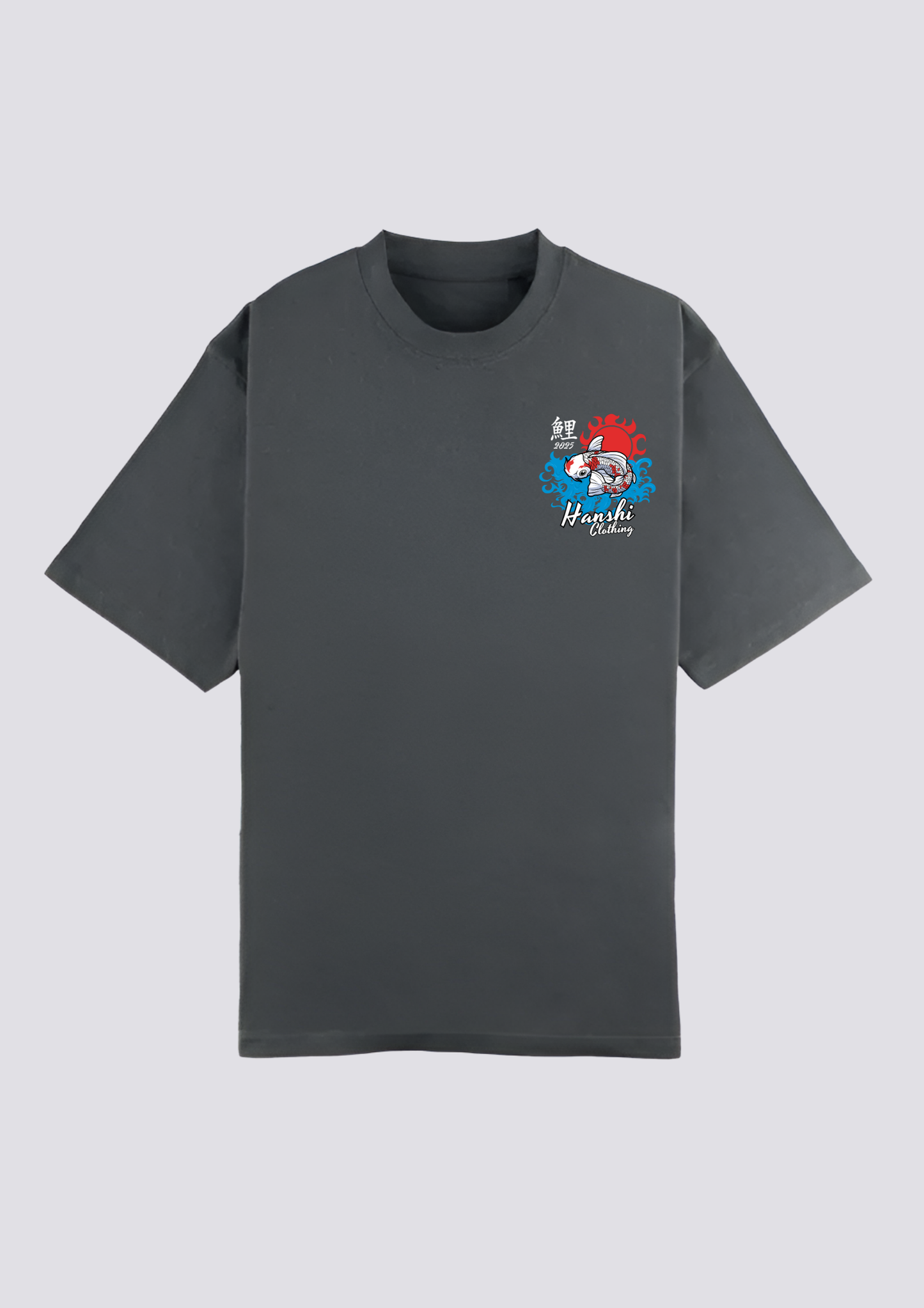 CAMISETA FRONTAL - 幸運の鯉-(Kōun no Koi)