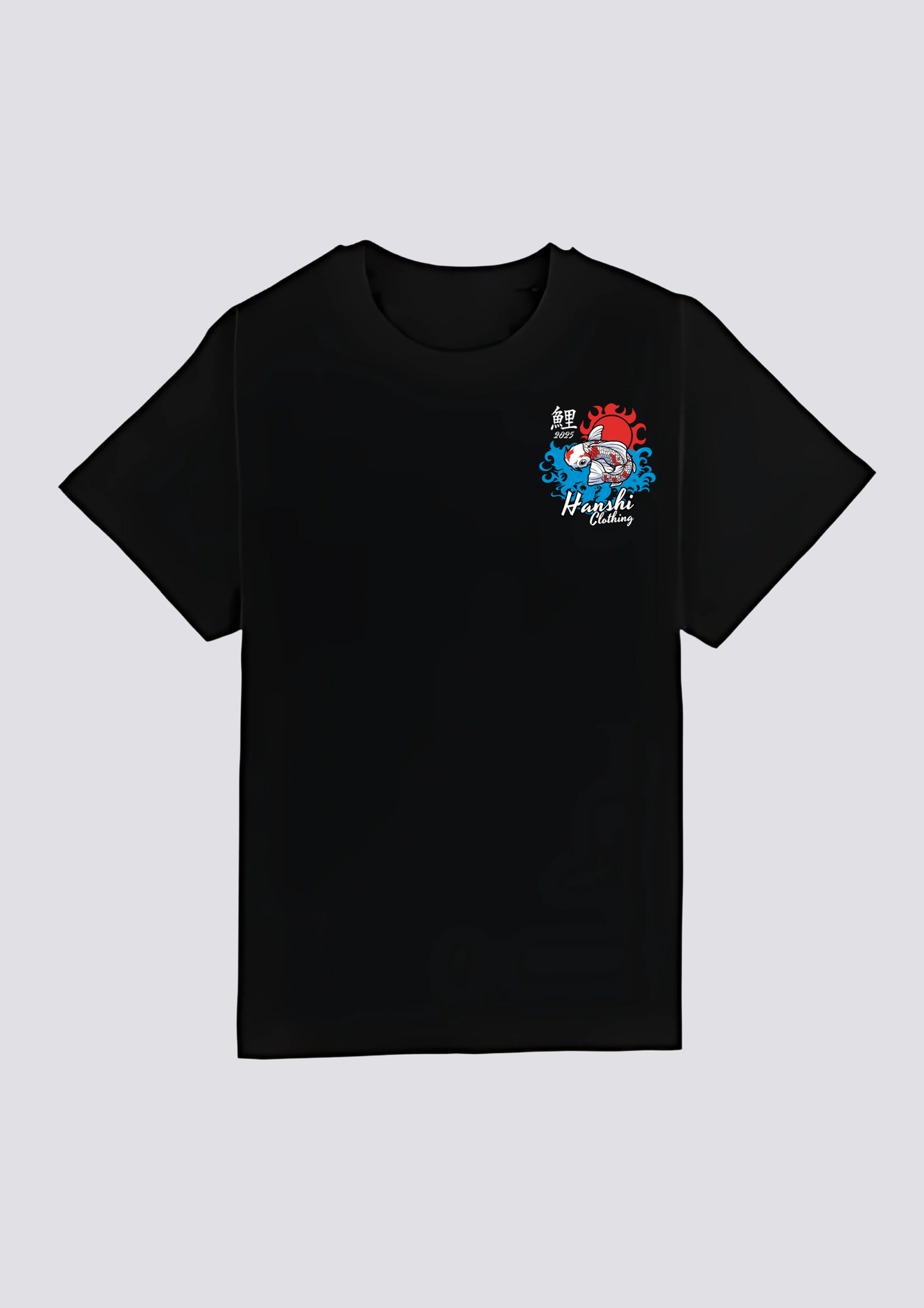CAMISETA FRONTAL - 幸運の鯉-(Kōun no Koi)