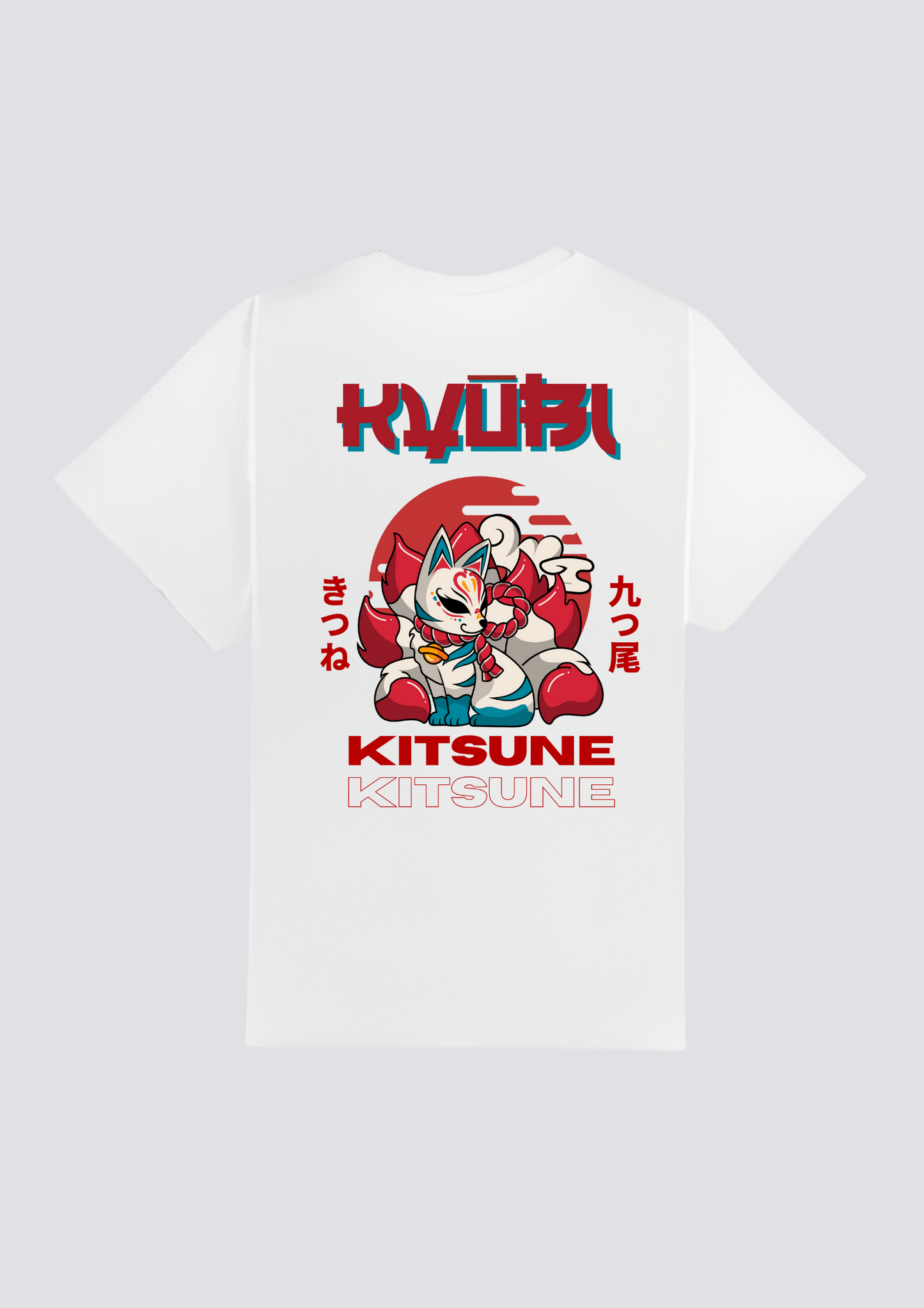 CAMISETA - 炎の狐 (Honō no Kitsune)