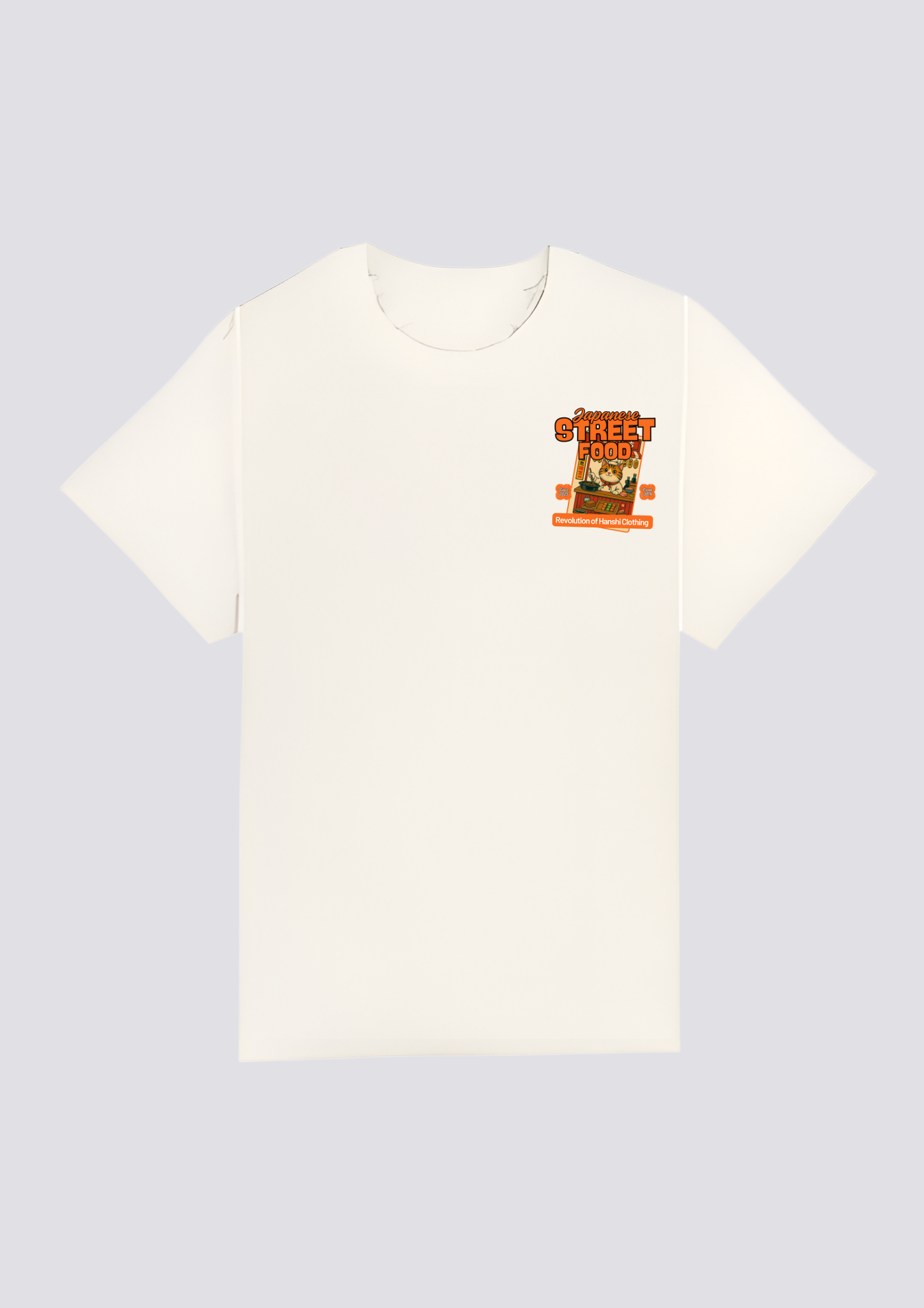 CAMISETA FRONTAL - 猫屋台-(Neko Yatai)