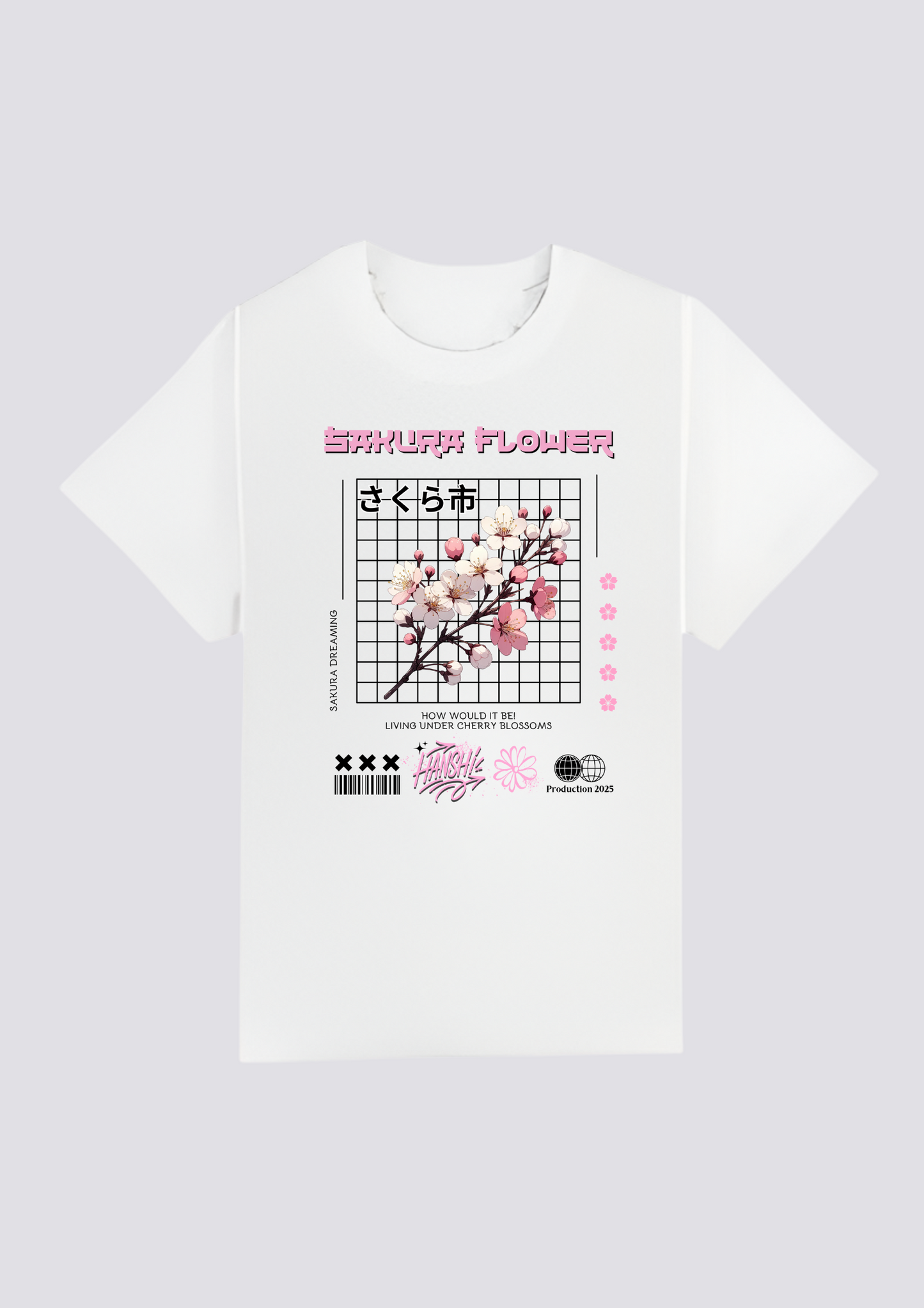CAMISETA FRONTAL - 桜の夢 (Sakura no Yume)
