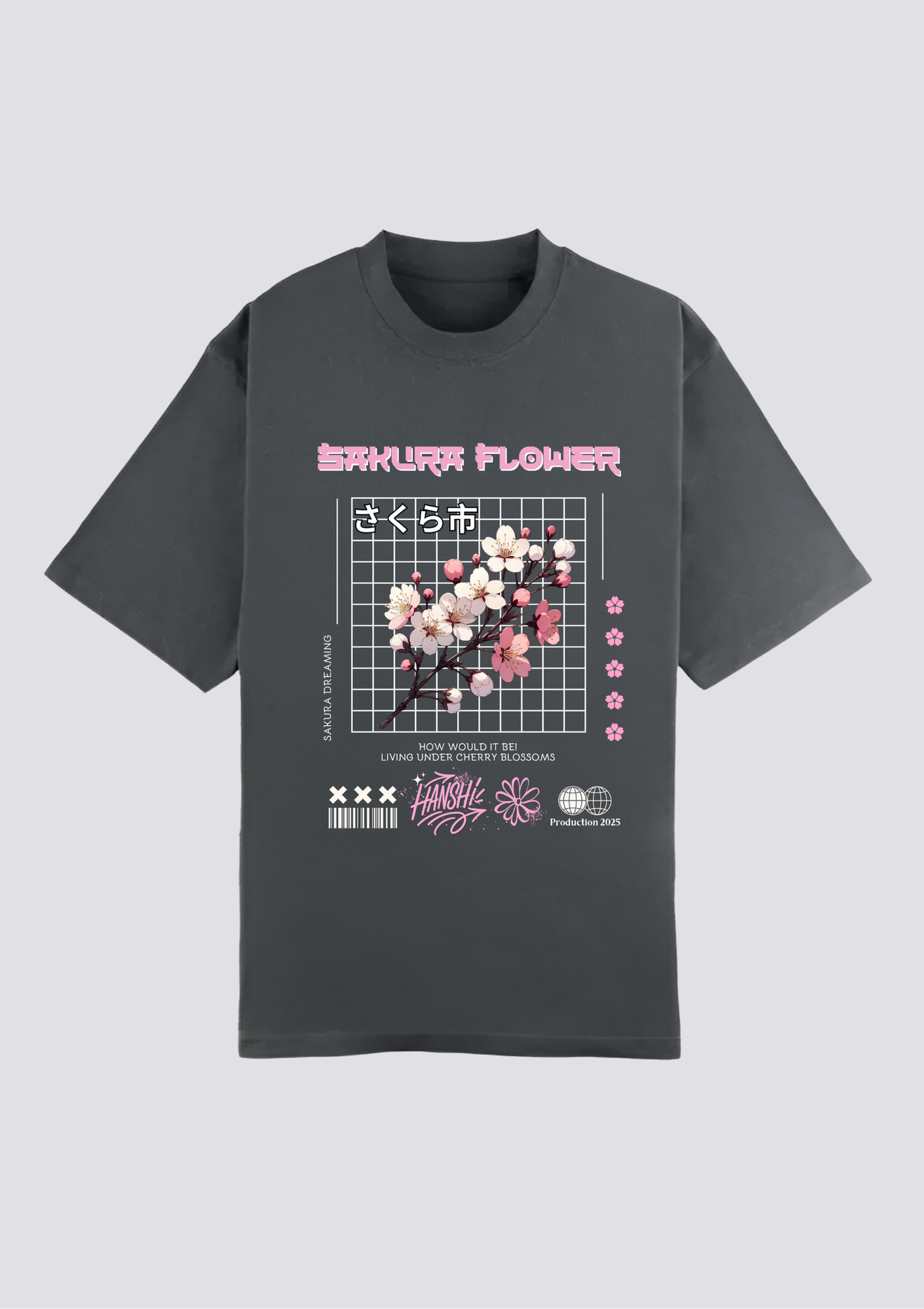 CAMISETA FRONTAL - 桜の夢 (Sakura no Yume)