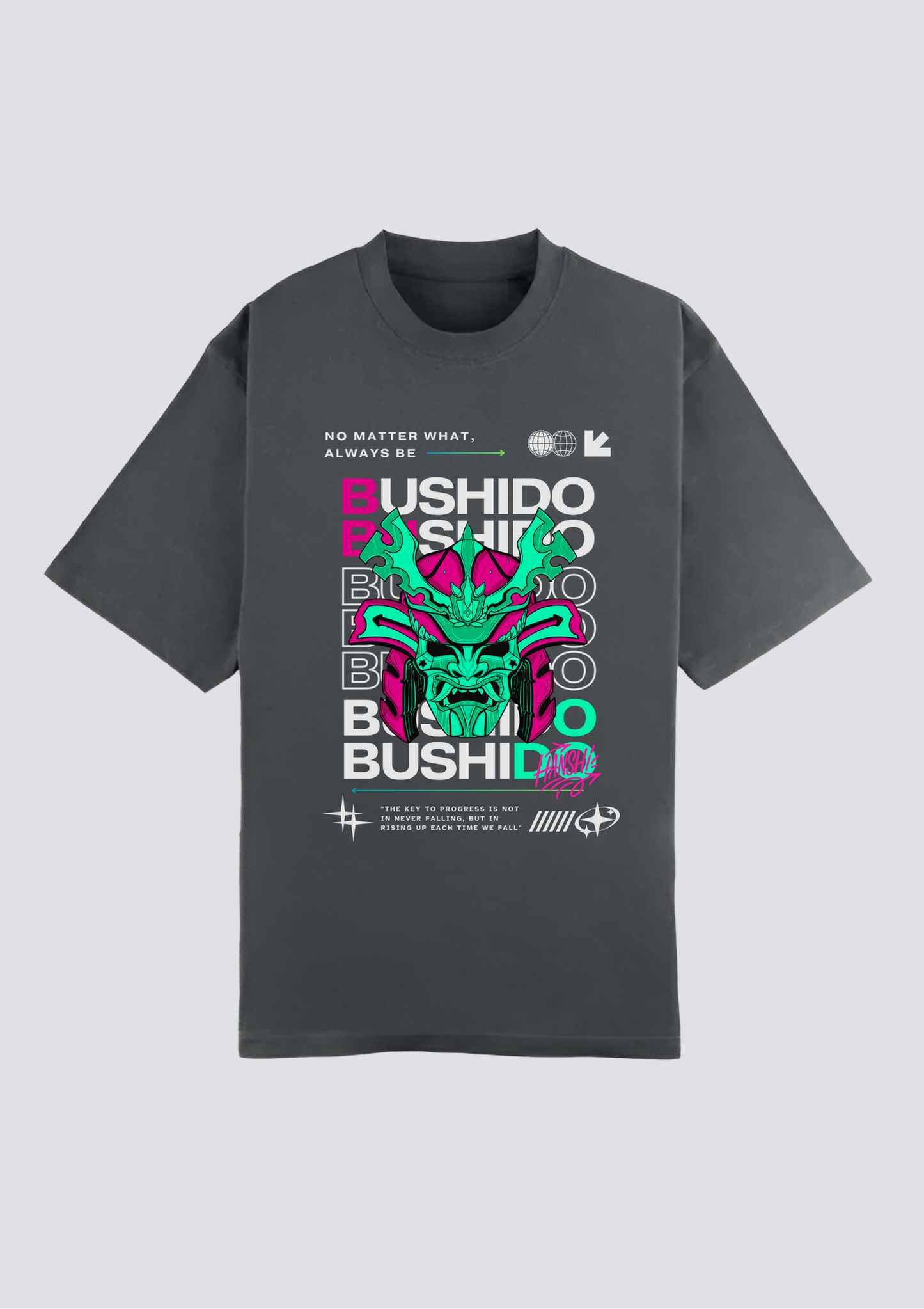 CAMISETA FRONTAL - 黄金の決意 (Ōgon no Ketsui)