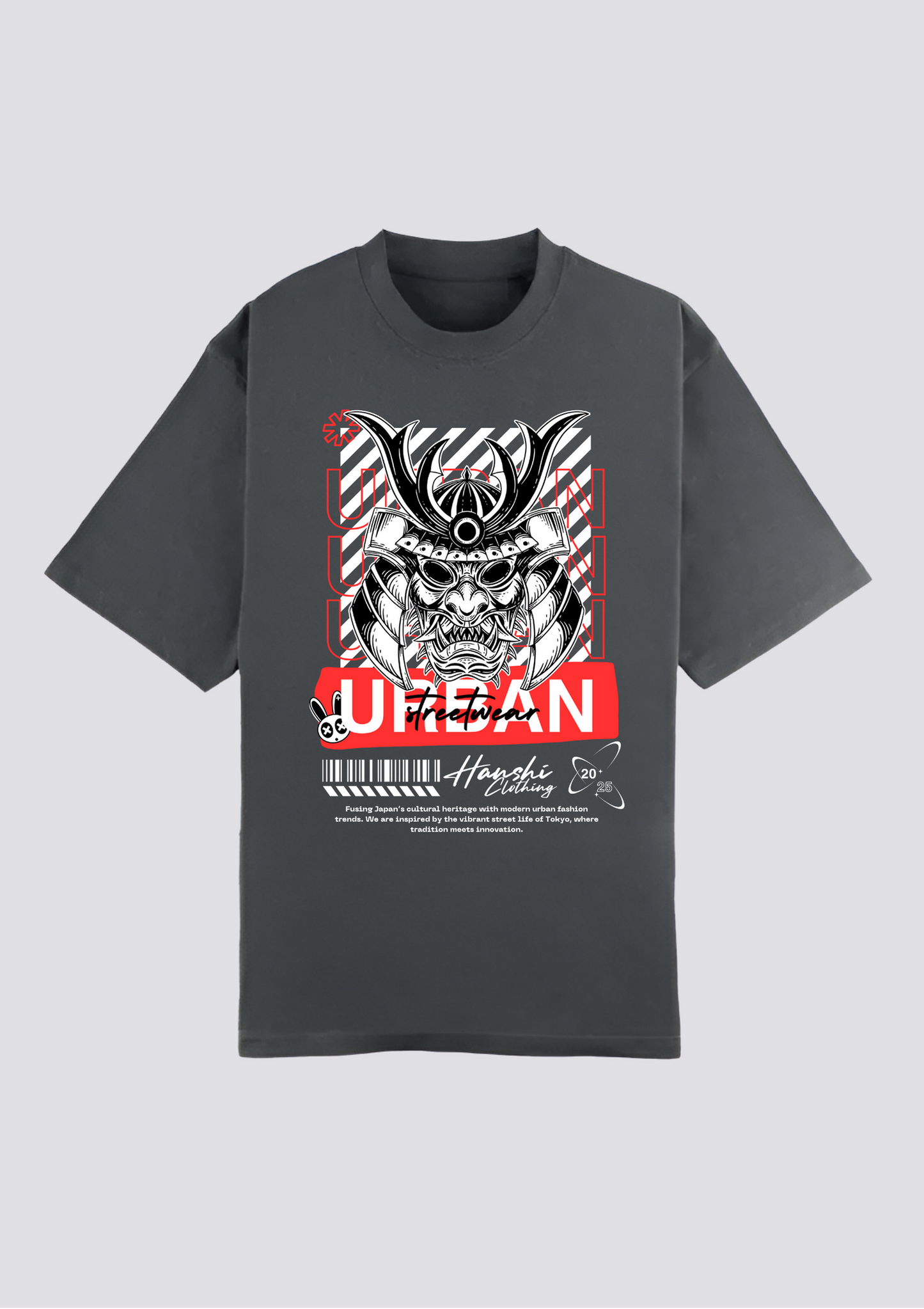 CAMISETA FRONTAL - 都市の侍 (Toshi no Samurai)