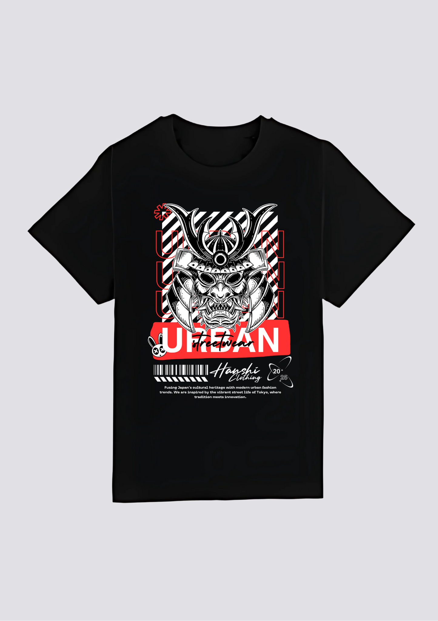 CAMISETA FRONTAL - 都市の侍 (Toshi no Samurai)