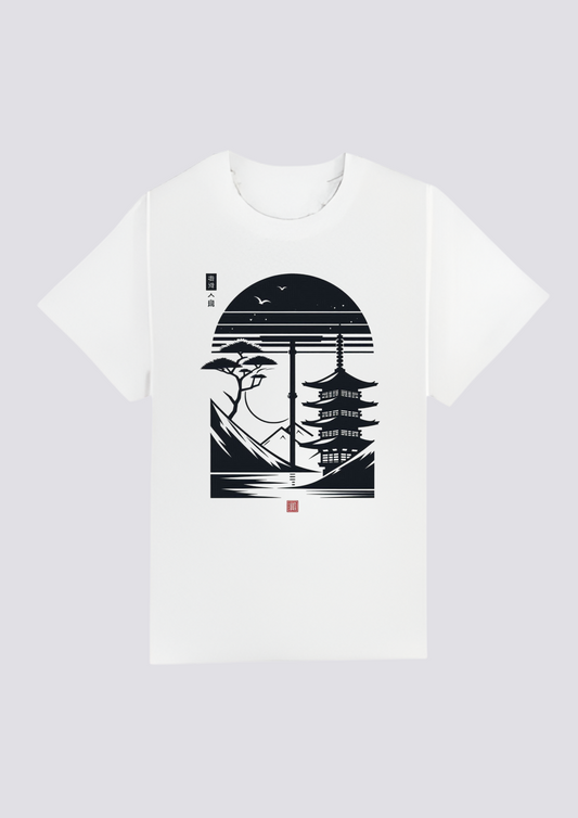 CAMISETA FRONTAL -  伝統の灯 (Dentō no Hi)