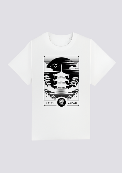 CAMISETA FRONTAL - 静寂の寺 (Seijaku no Tera)