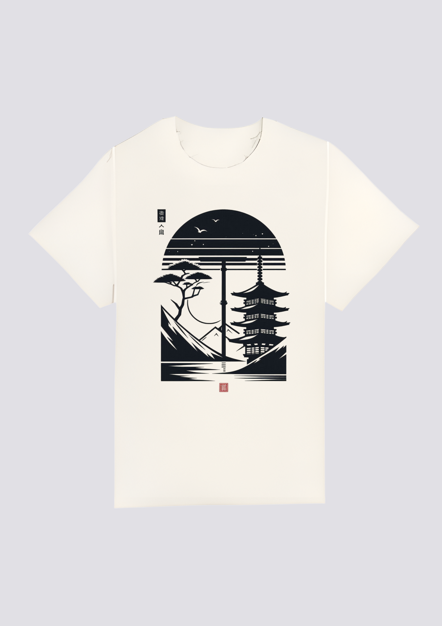 CAMISETA FRONTAL -  伝統の灯 (Dentō no Hi)