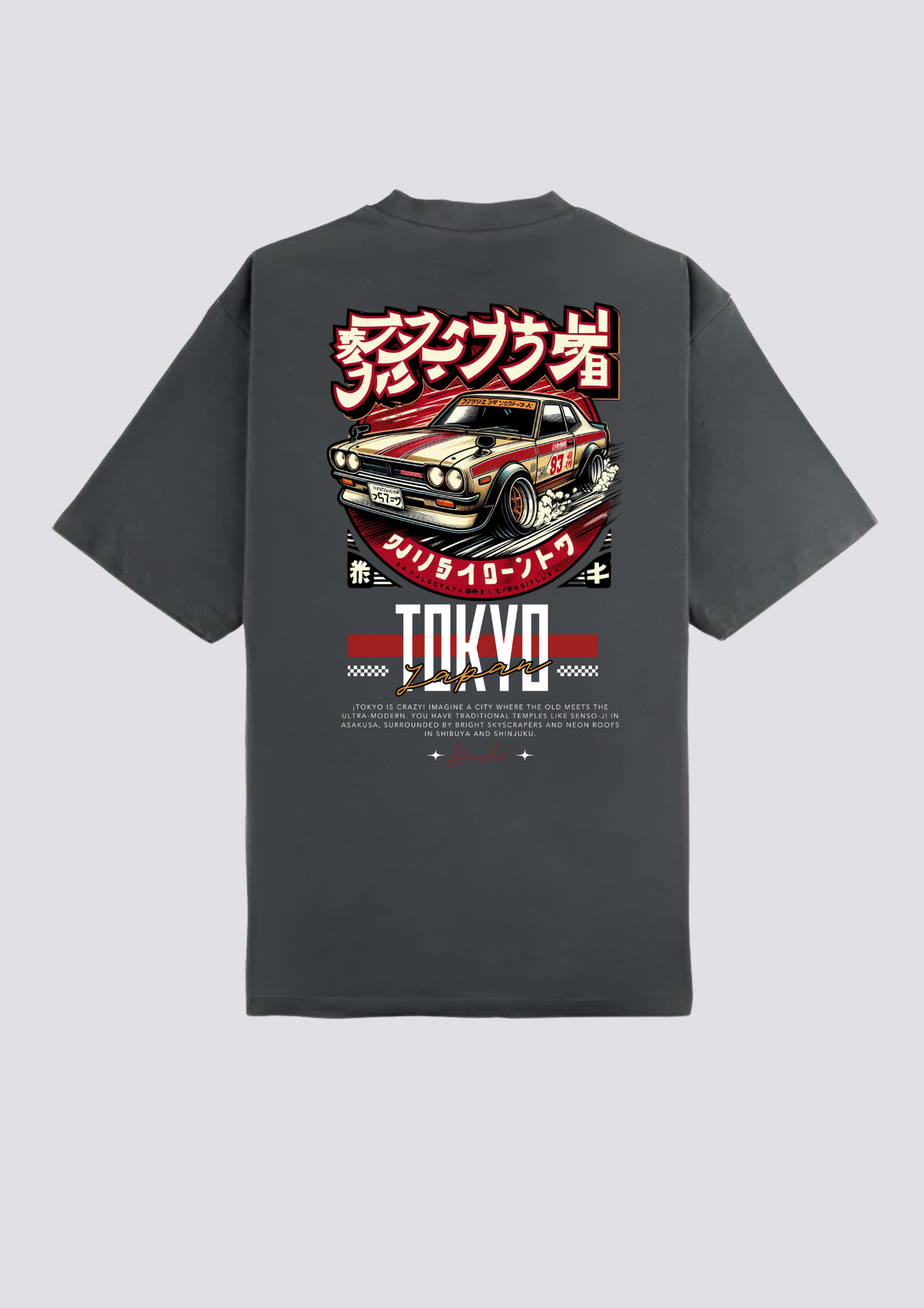 CAMISETA - ドリフトクラブ (Dorifuto Kurabu)
