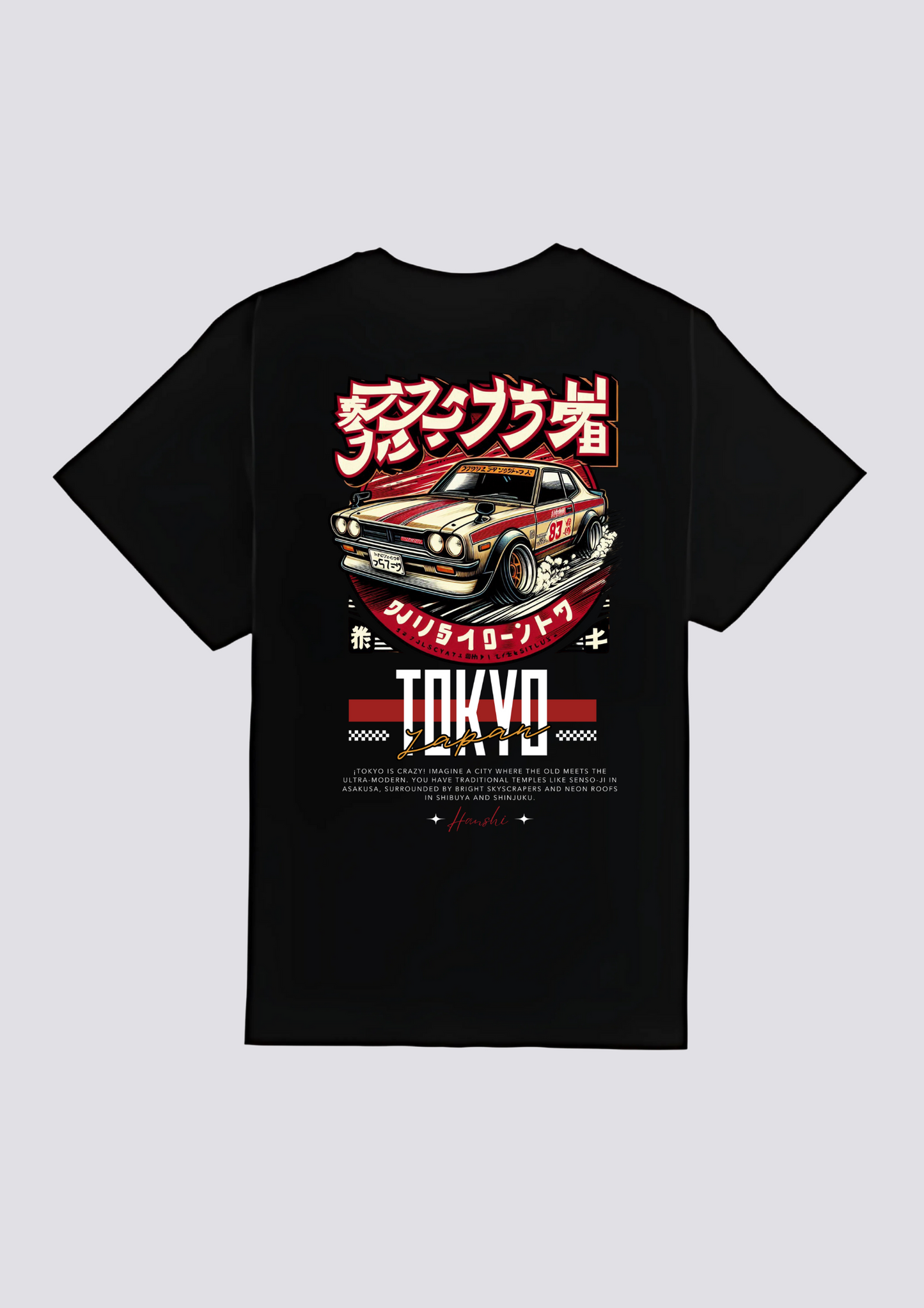 CAMISETA - ドリフトクラブ (Dorifuto Kurabu)