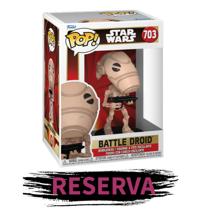 FUNKO POP! Star Wars - BATTLE DROID 703