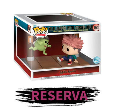 FUNKO POP Jujutsu Kaisen -Moment Yuji Itadori with Cursed Doll 1541